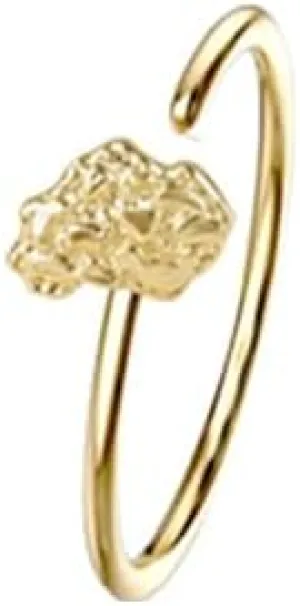 14K Yellow Nose Rings