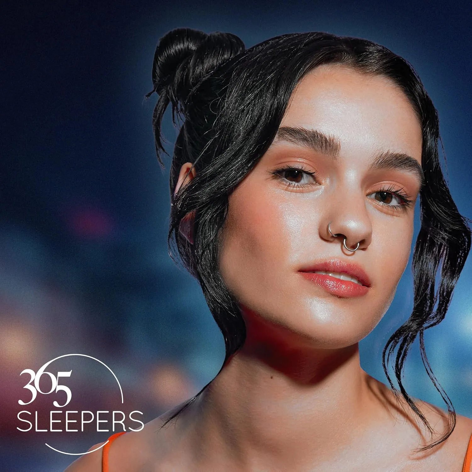 365 Sleepers 316L Surgical Steel Hypoallergenic 16G Oval Septum Jewelry Hinged Segment Ring Body Piercing Hoop Lip Rings Helix Cartilage Rook Sleeper Earrings 8mm  10mm
