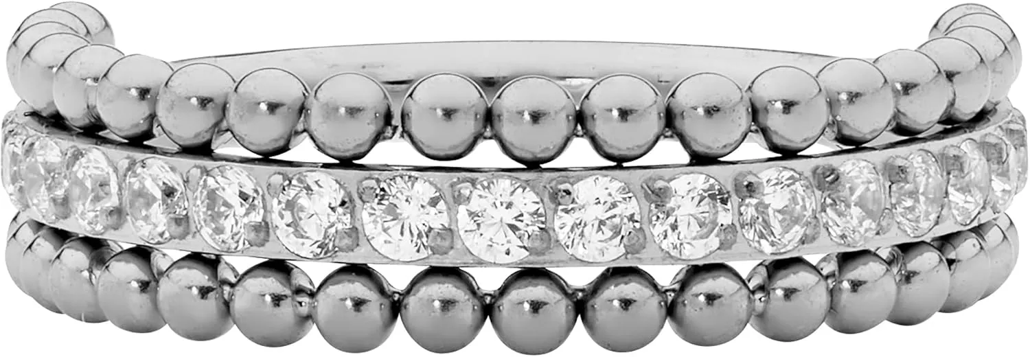 365 Sleepers Titanium Implant Grade 16G Triple Row Gem Septum Jewelry Hinged Segment Ring Body Piercing Hoop Lip Rings Helix Cartilage Rook Sleeper Earrings 8mm  10mm