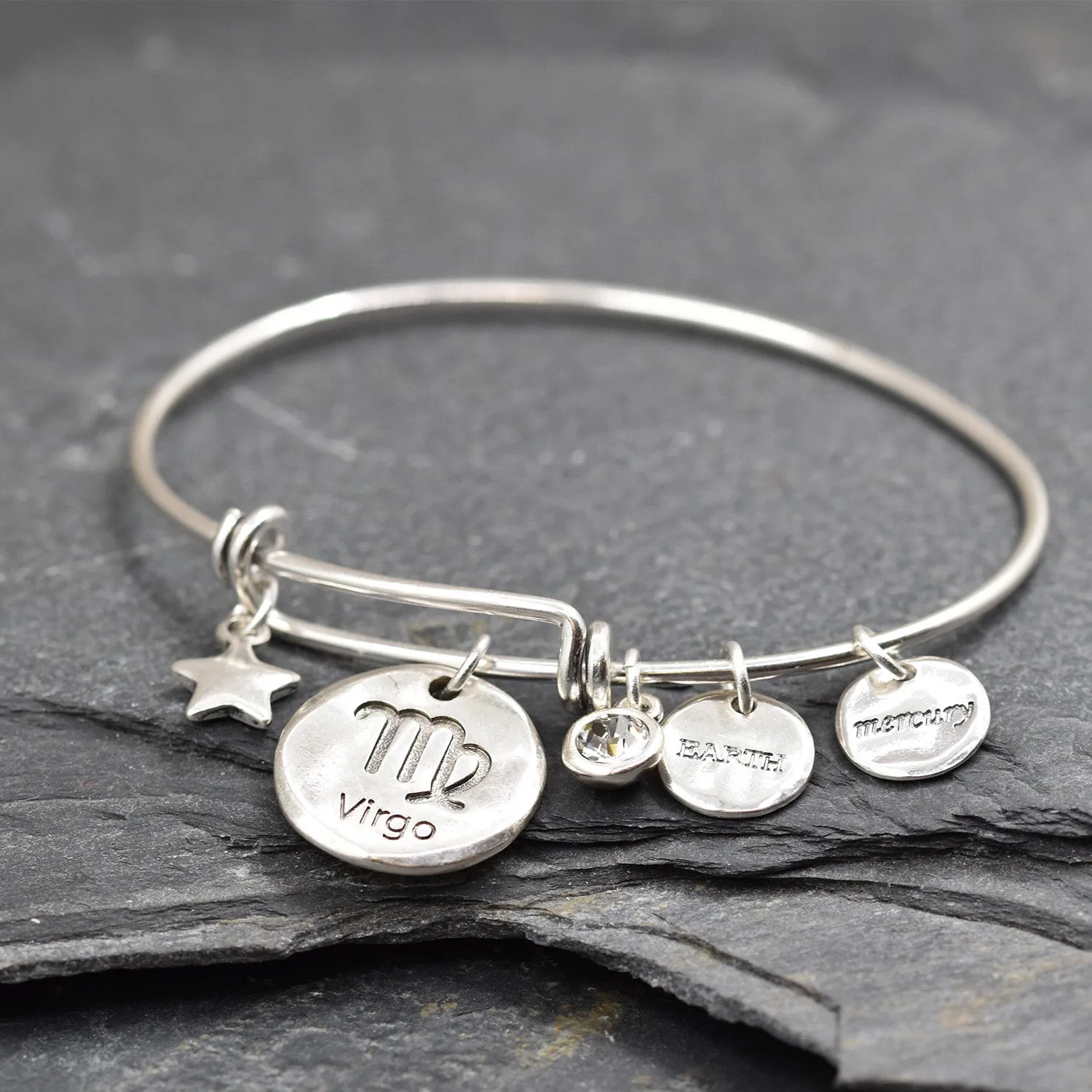 Adjustable Virgo Bangle