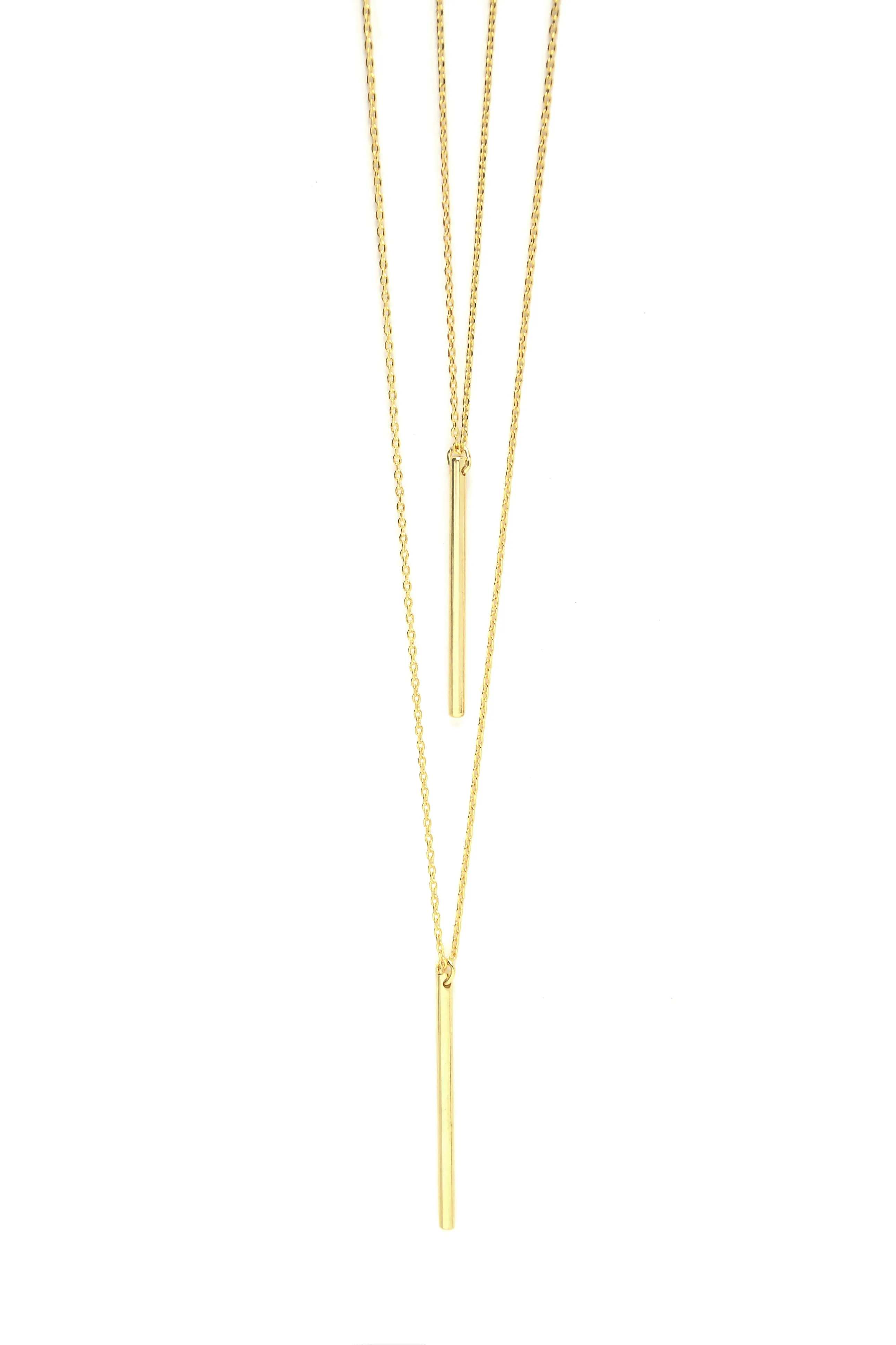 Bar Hopping Necklace - Gold