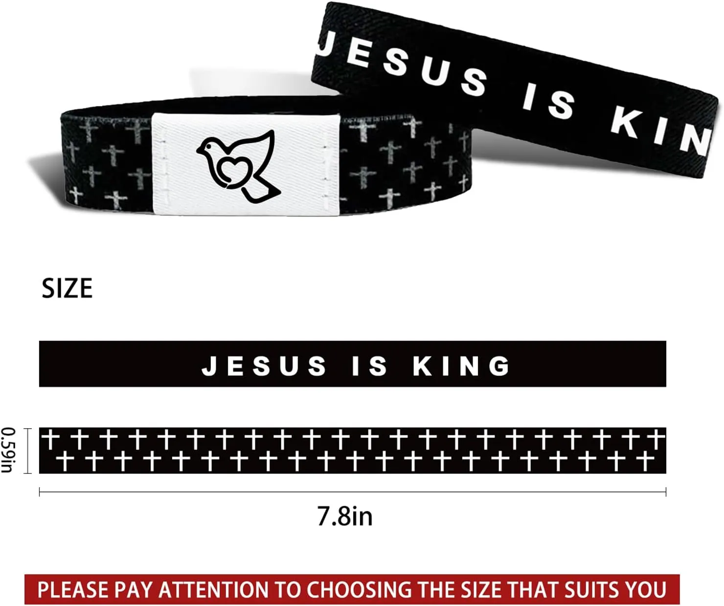 Bible Verse Bracelets for Men Daily Verse Bracelet with NFC Technology Christian Bracelet Faith and Style Combined Inspirational Religious Gifts
