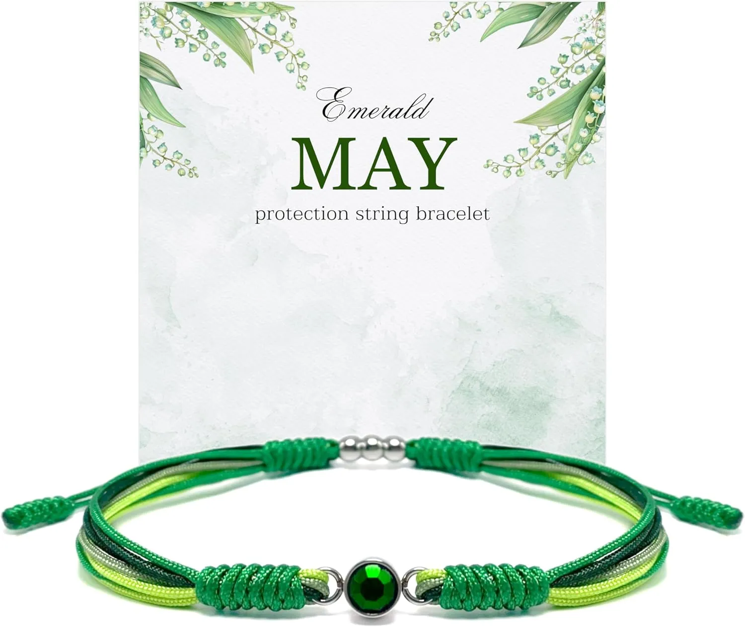 Birth Stone Bracelet, Luck and Protection Tibetan Bracelet, Surfer String Wrap for Him and Her, Friend, Best Inspirational Gift For Grandma Mother's Day Gift