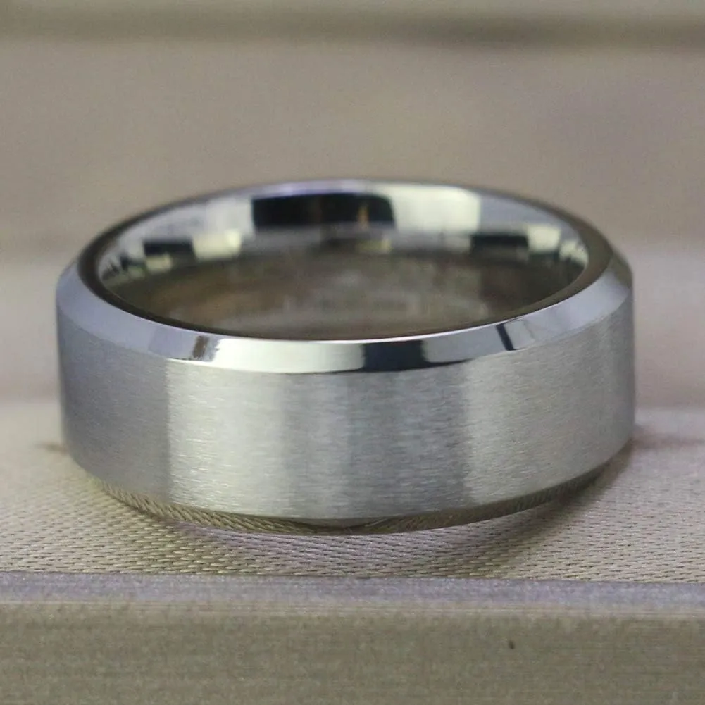 Couple Rings His Her Wedding Ring Sets Matching Rings White Gold Plated AAA CZ Ring Titanium Men Ring