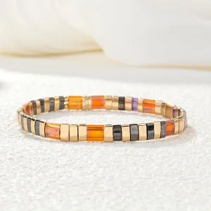 CQUAN CHI Women Beaded Strand Bracelet Handmade Friendship Charm Bracelets New