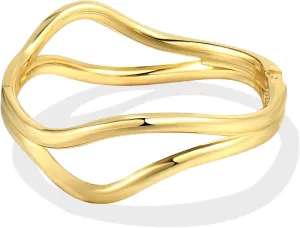 Elegance 11 designs Chunky Gold Bangle Bracelet For Women Trendy Hinged Cuff Gold Cuff Bracelets Open Wide Waterdrop Bangle Jewelry
