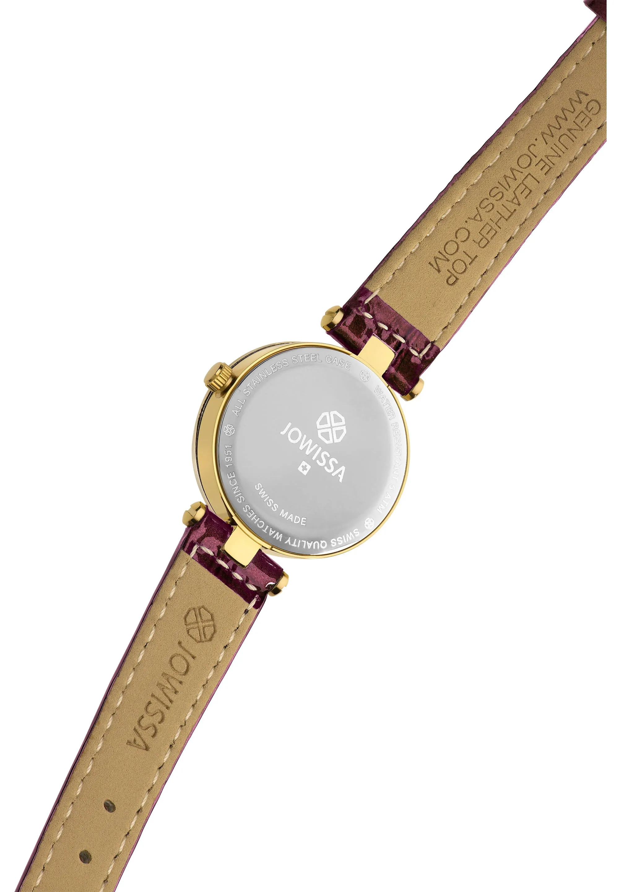 Facet Strass Swiss Ladies Watch J5.727.S