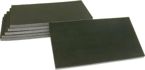 FindingKing 6 72 Slot Black Jewelry Travel Ring Inserts Display Pads