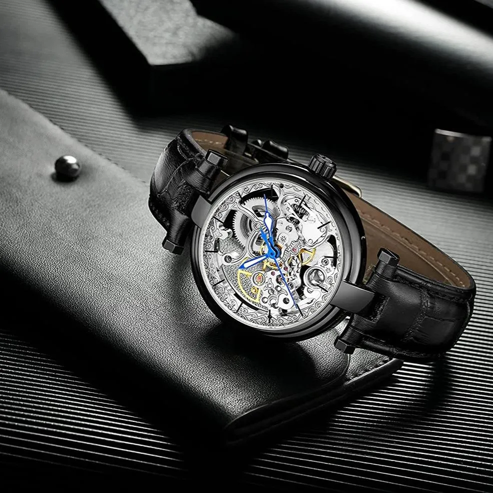 Firenze Luxury Mechanical Skeleton Watch