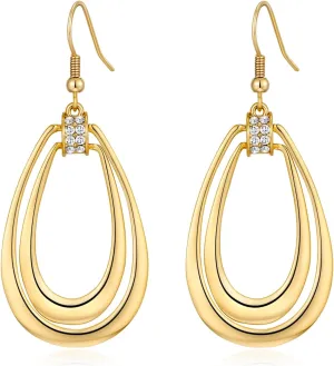 Geometric Drop Dangle Earrings for Women Retro Statement Boho Earrings Multiple Styles Fashion Jewelry