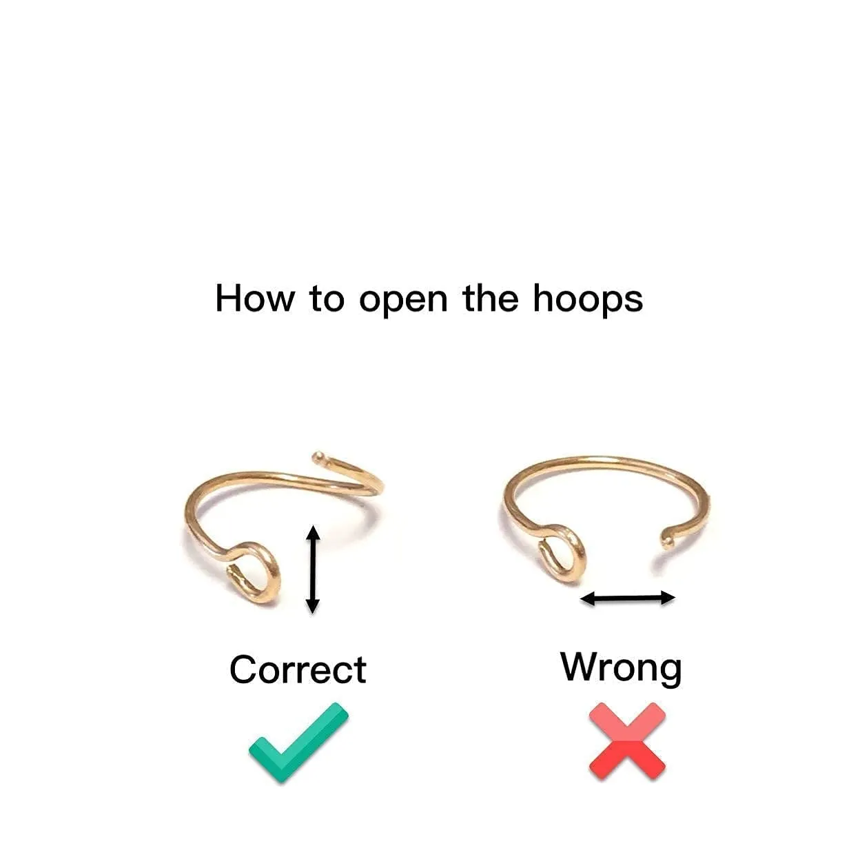 Hypoallergenic Small Silver Hoop Earrings for Women, 12mm 20 Gauge