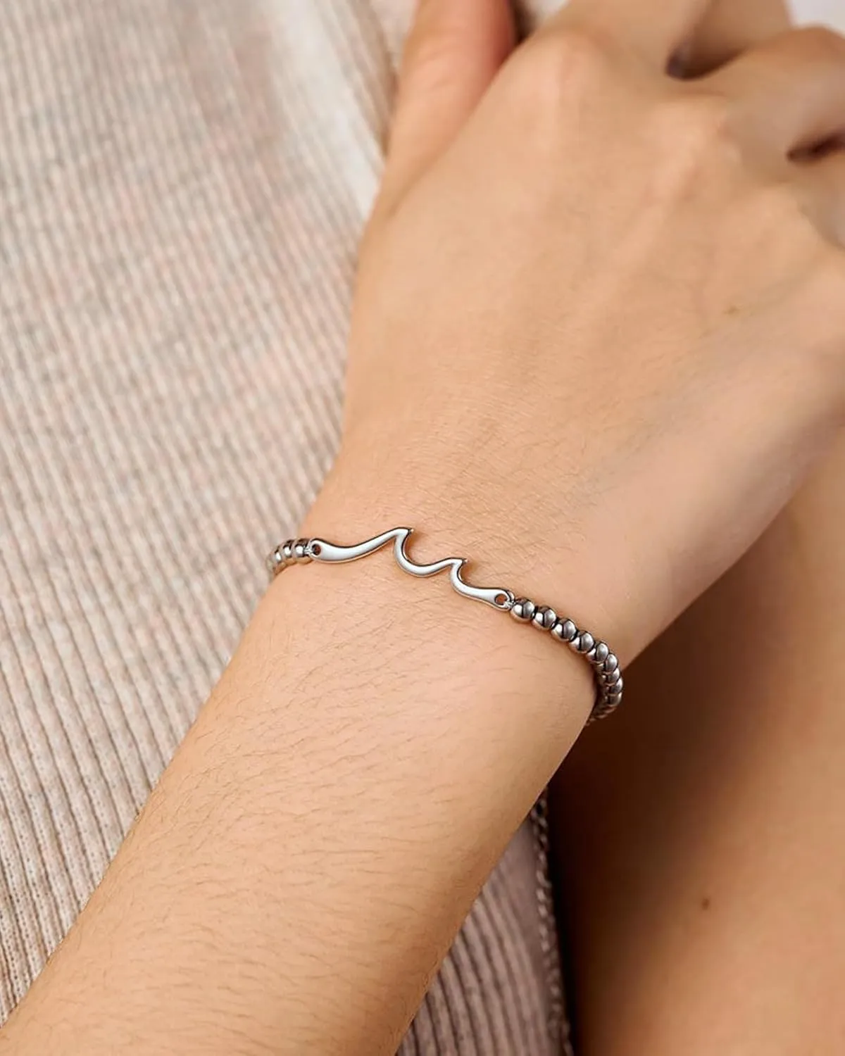 Inspirational Bracelets Gifts for Women the Waves of Life We've Through Together Life Is Tough but so Are You Bracelet Motivational Bracelets Get Well Soon Encouragement Gifts for Friends