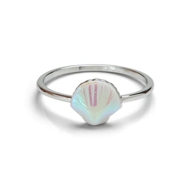 Iridescent Shell Ring
