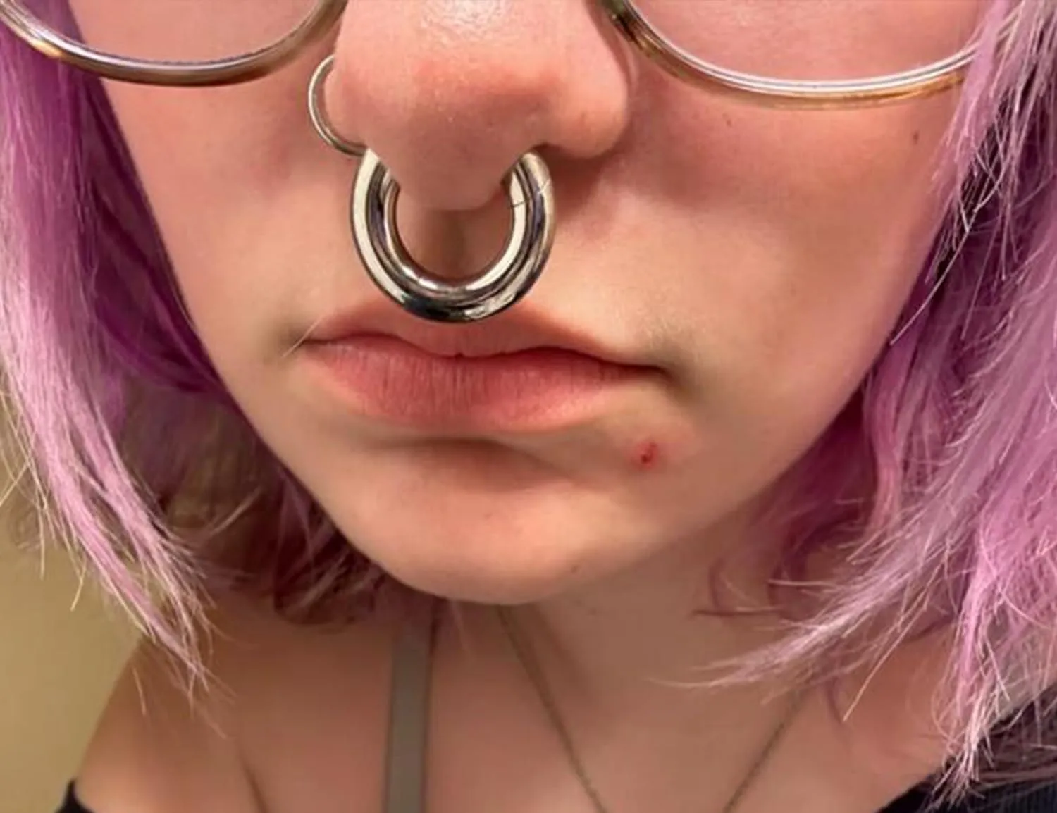 Kridzisw 8G 6G 4G 2G Titanium Hinged Septum Ring Clicker Gauges Earring Stretching kit Hypoallergenic Lobe Hoop Earrings Medical Implant Grade Large Septum Nose Ring Piercing Jewelry for Women Men