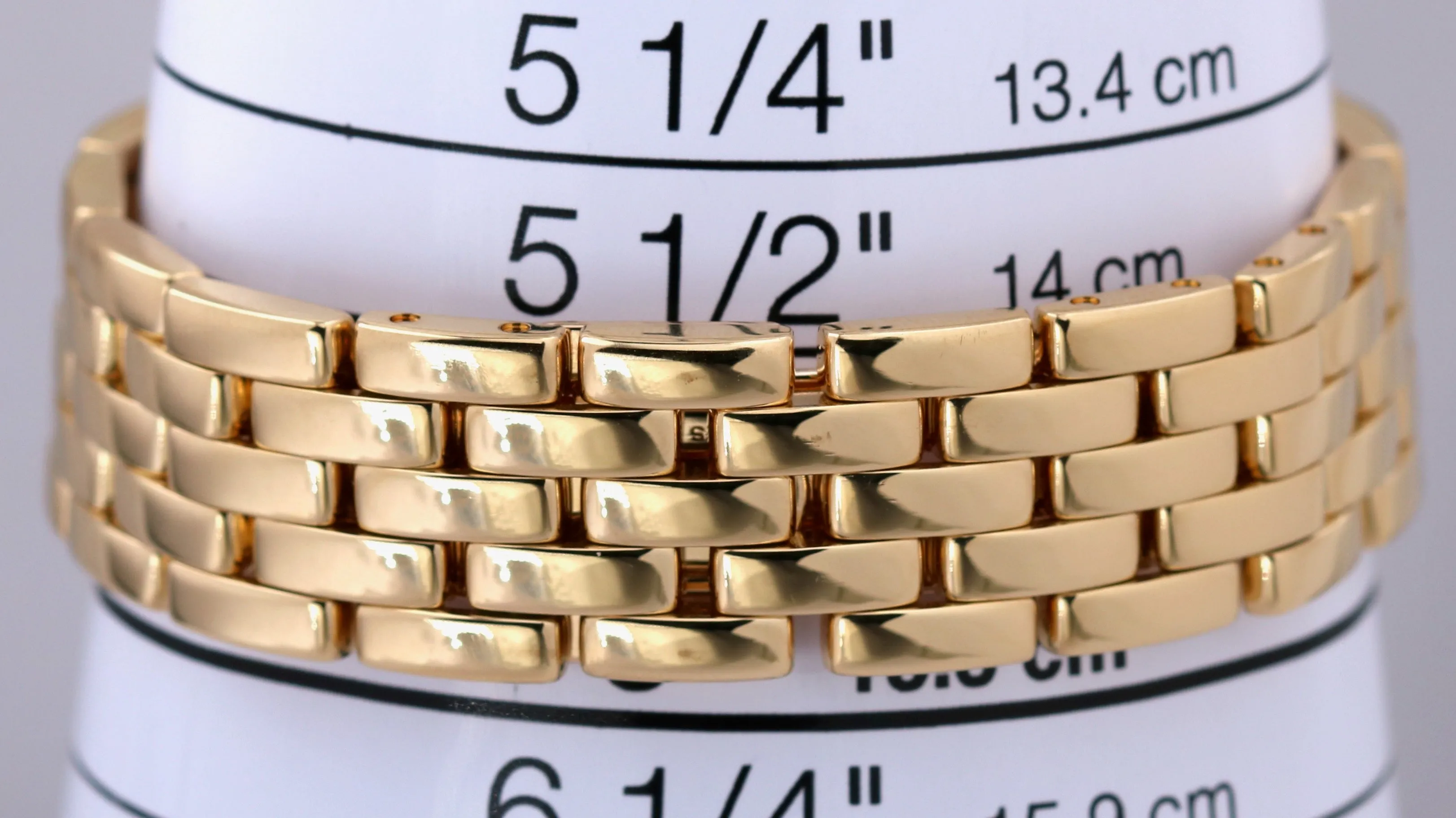 Ladies Cartier Panthere Large 18K Yellow Gold Ivory DIAMOND 29mm Quartz 887968