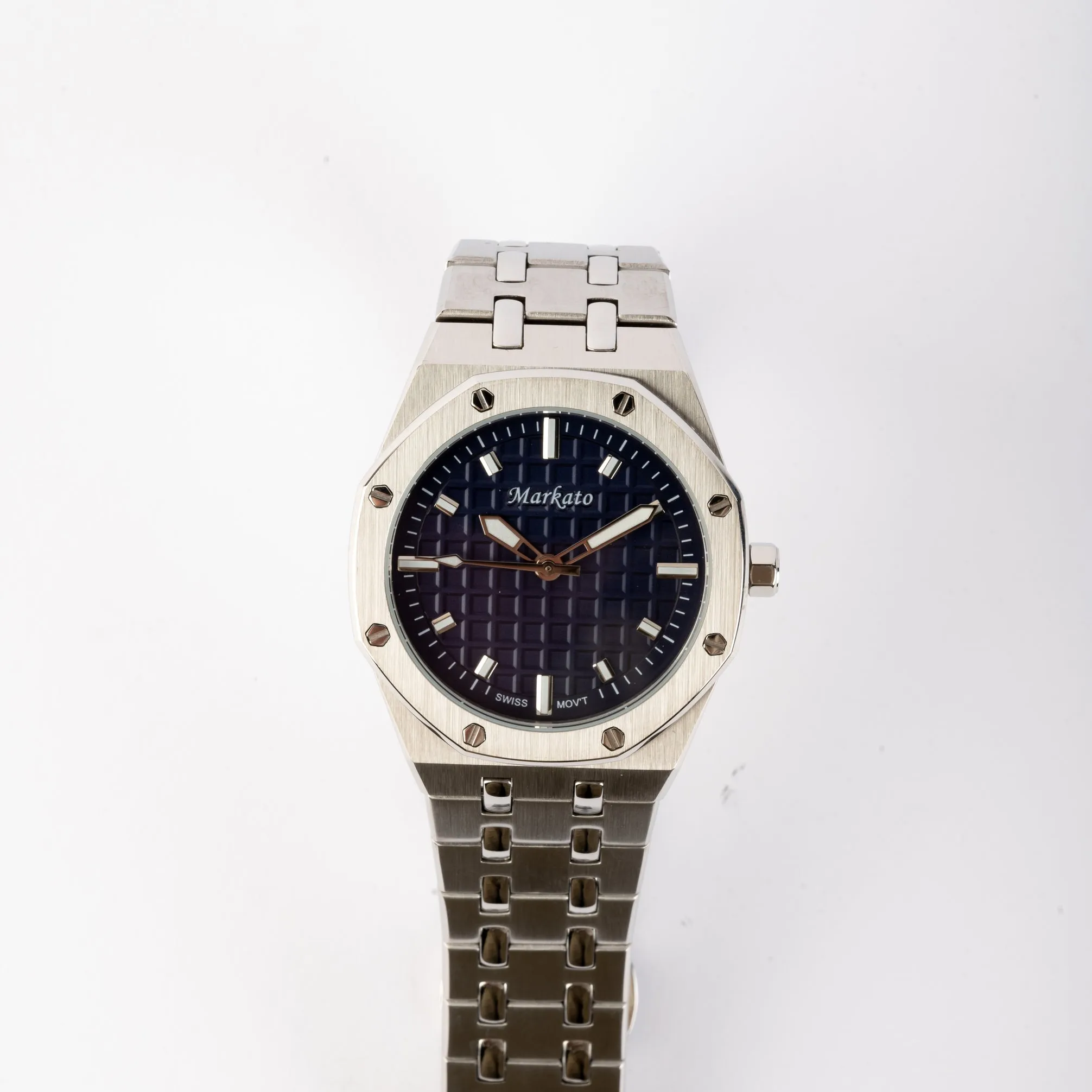 Luxury MARKATO Watch Design for Men  - Bule Dial