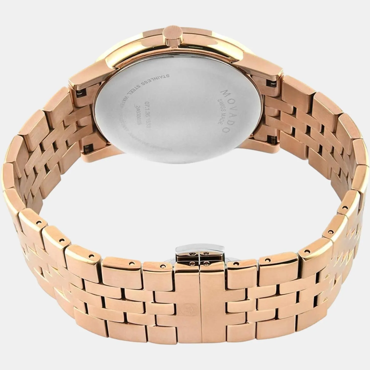 Men's Blue Analog Stainless Steel Watch 607353