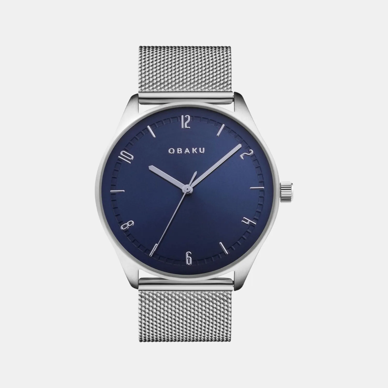 Men's Blue Analog Stainless Steel Watch V235GXCLMC