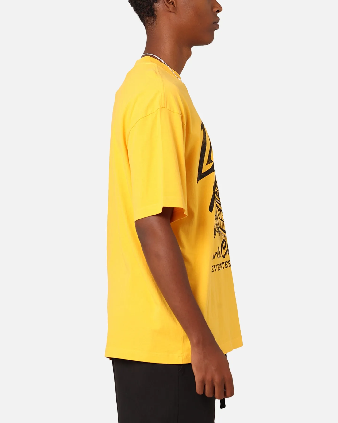 Mitchell & Ness Los Angeles Lakers Rings T-Shirt Ochre
