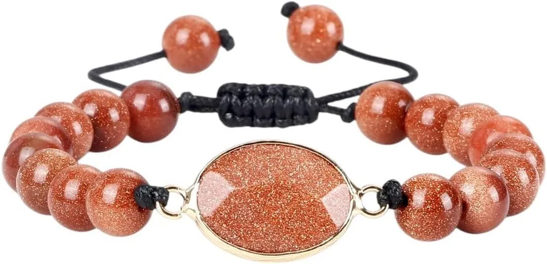 New 2026 Unisex Stainles Stell 100% Real Tiger Eye Beads Bracelets Natural Amethysts Stone Pendant Green Malachite Women Yoga Prayer Jewelry Fashion Trendy Accessories Creative Gift For Women And Men