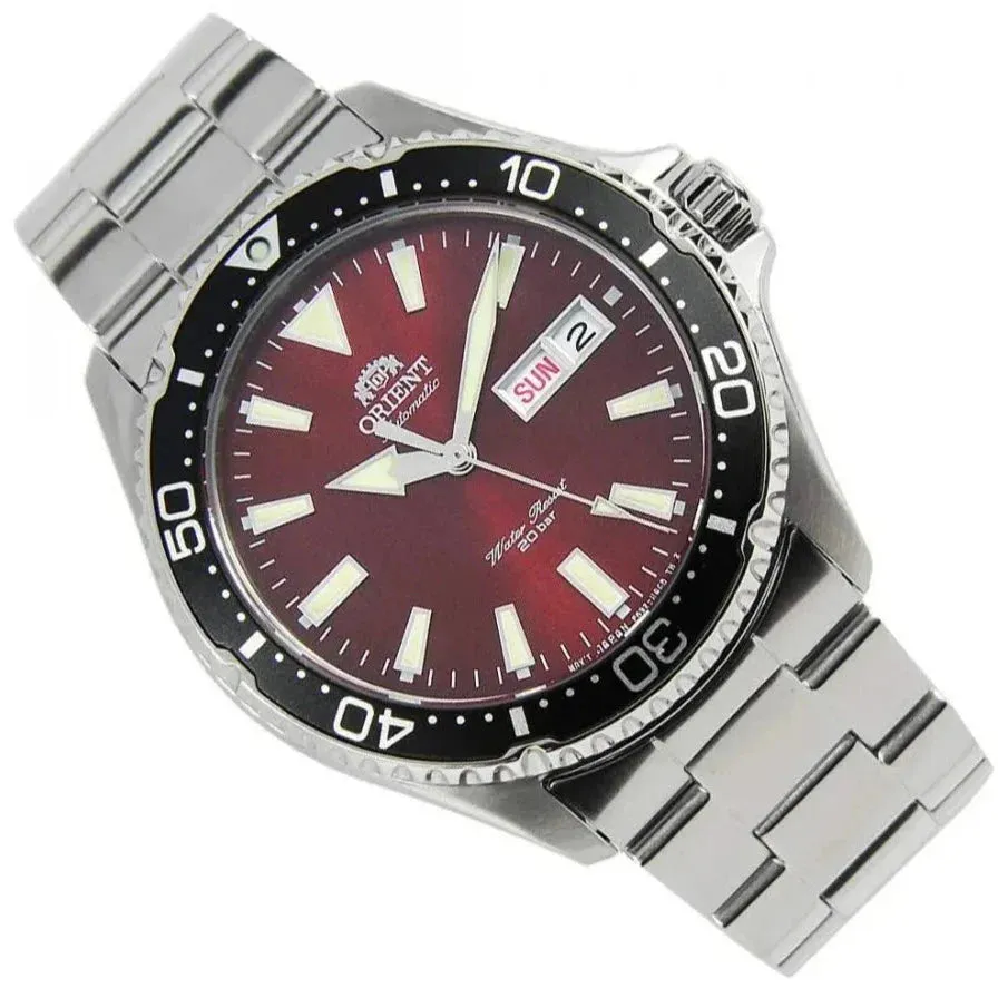 Orient Kamasu Mako III Men's Silver Watch RA-AA0003R39B