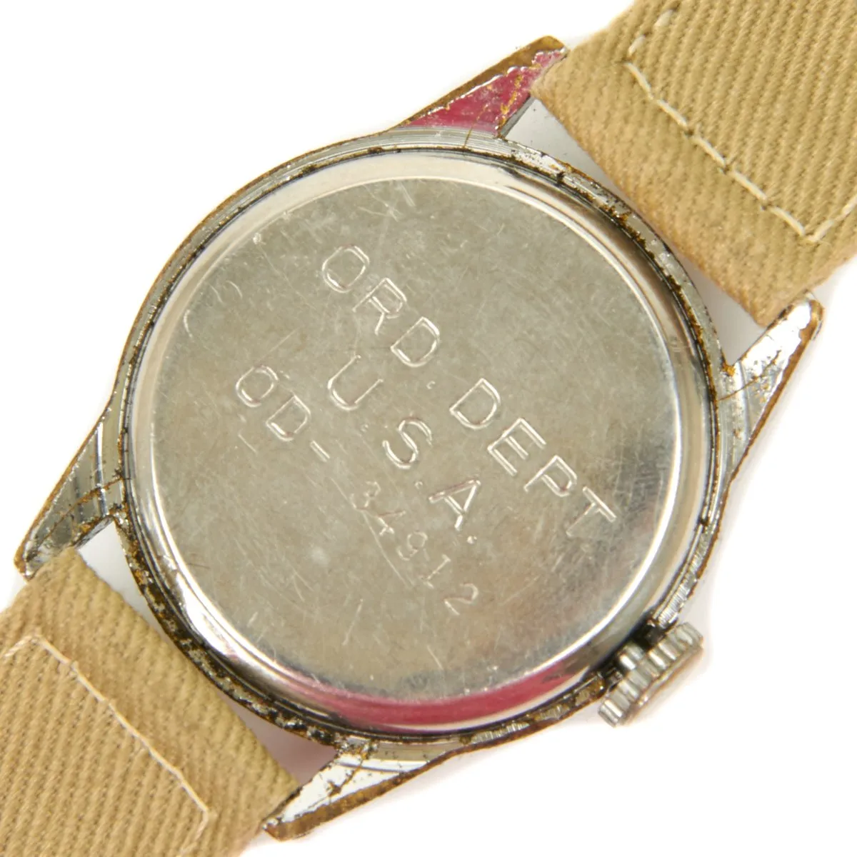 Original U.S. WWII 1942 Army Model 987A Wrist Watch by Hamilton - Fully Functional