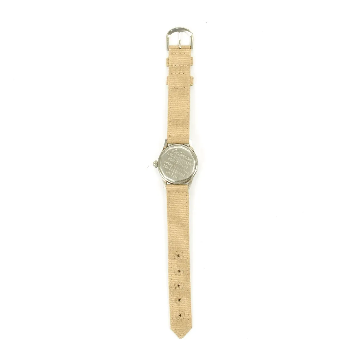 Original U.S. WWII 1943 Type A-11 USAAF Wrist Watch by Bulova - Fully Functional