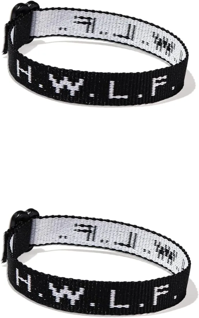 Pingyongchang HWLF Matching Letter Bracelet He Would Love First Handmade Braided Bracelets for Women Men Inspirational Religious Christian Jewelry Friendship Couples Gift
