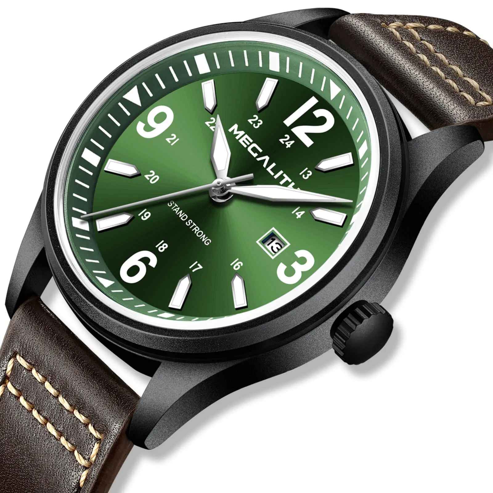 Quartz Watch | Leather Band | 8248M