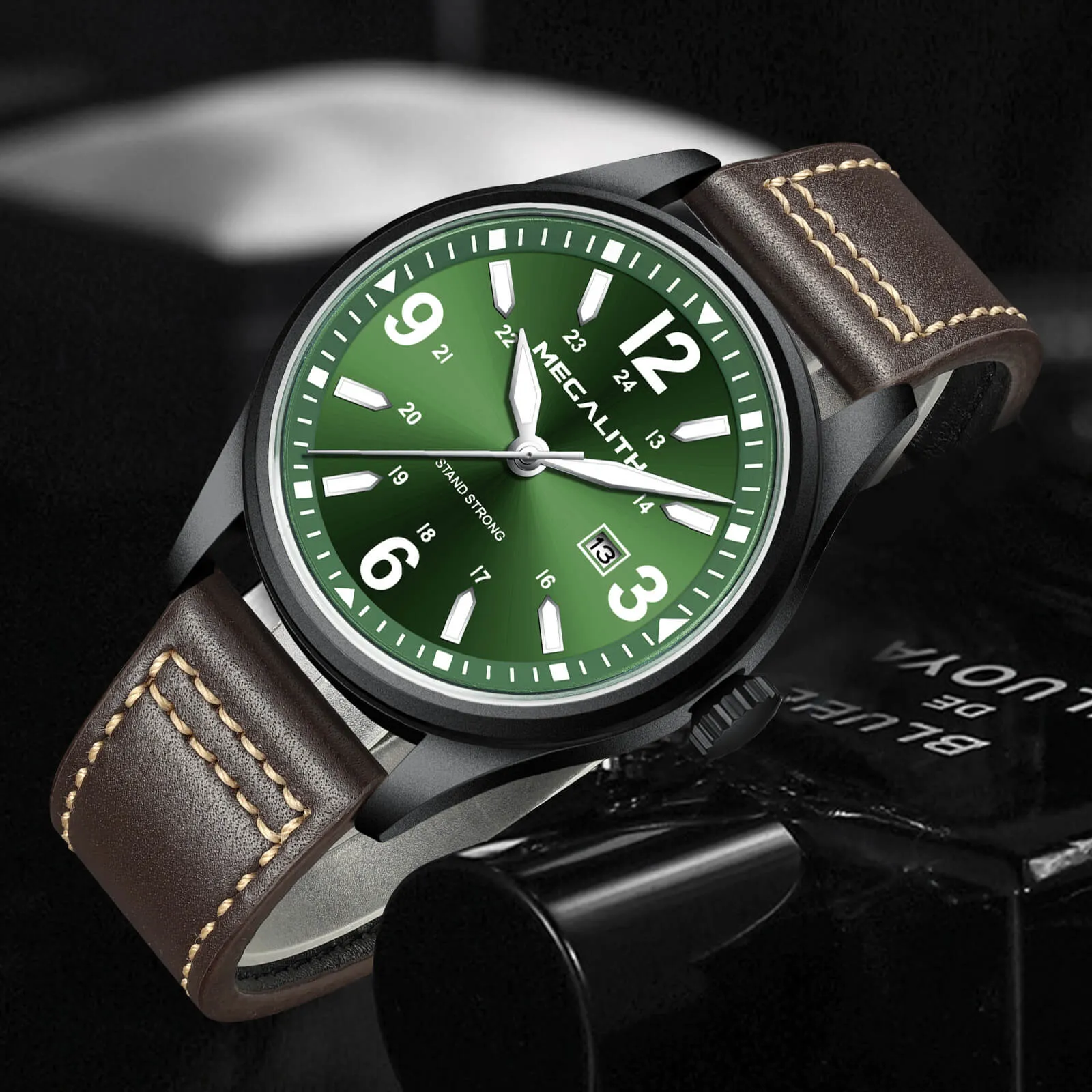 Quartz Watch | Leather Band | 8248M