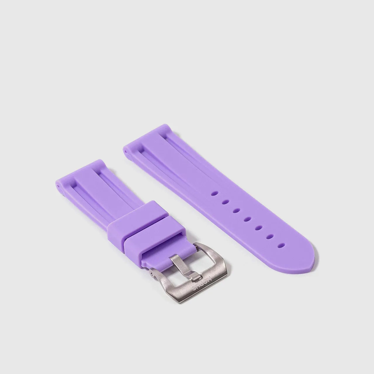 Rubber Strap for Panerai Luminor - Lavender Purple