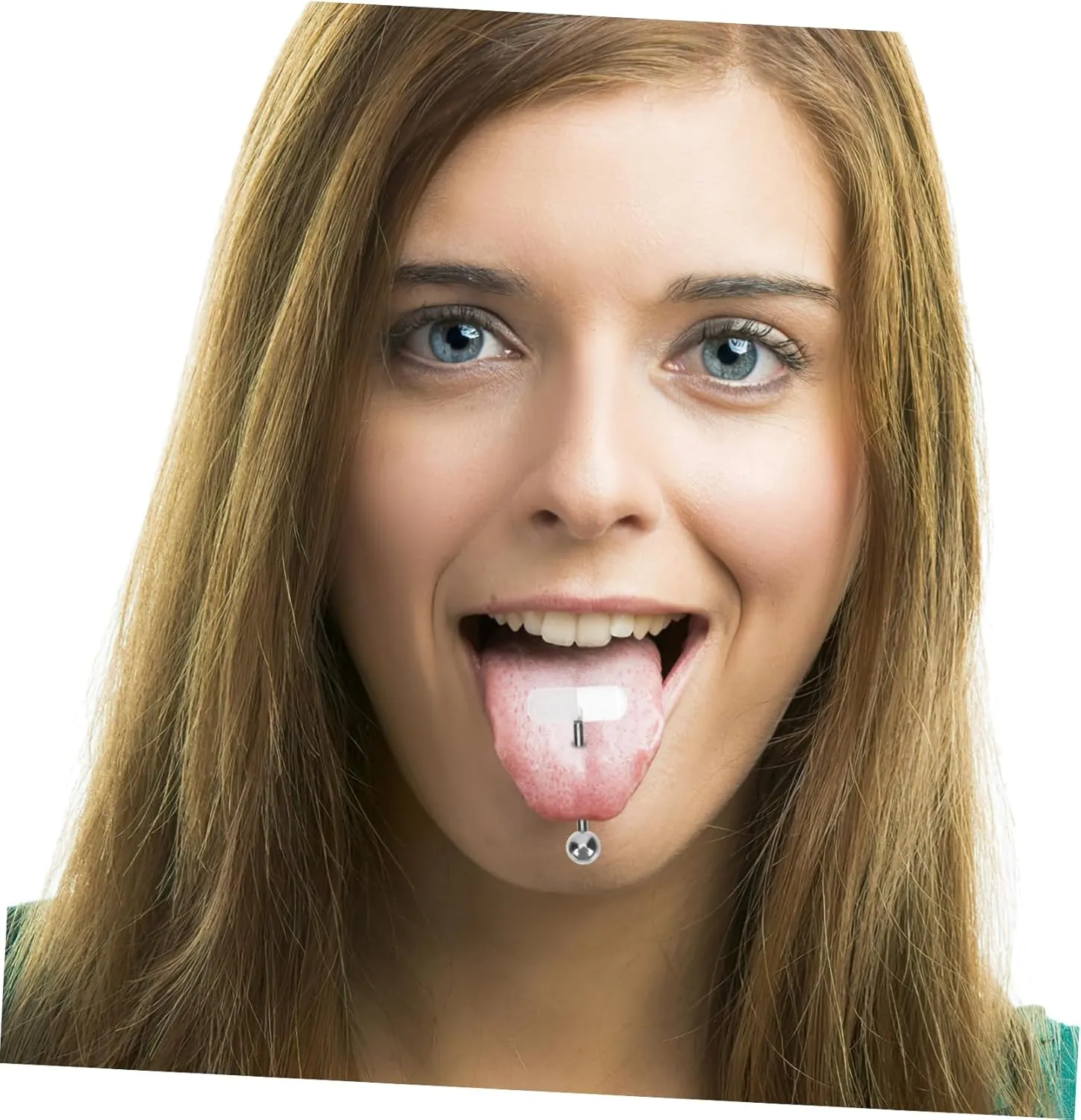 TENDYCOCO 20 Pcs Pill Tongue Ring Body Piercing Jewelry Body Jewlery Body Jewelry Belly Button Rings Eyebrow
