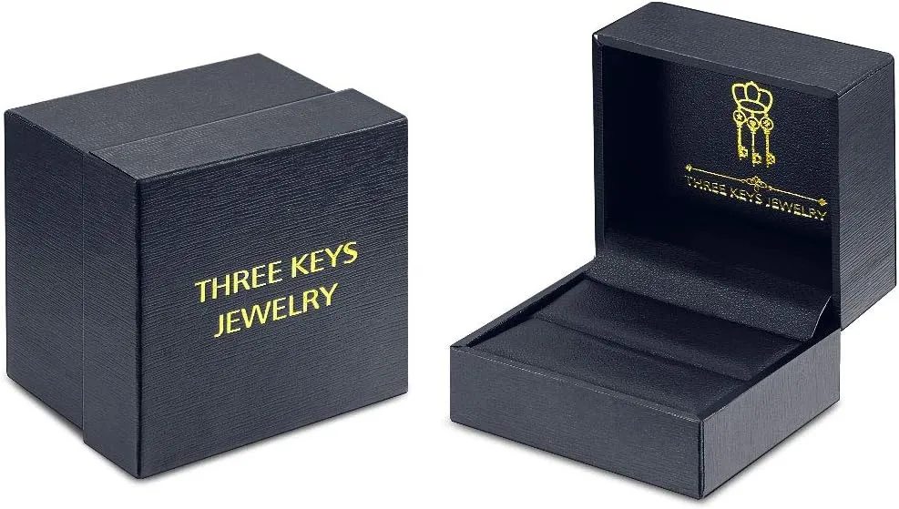 THREE KEYS JEWELRY Womens 4mm Tungsten Wedding Rings Purple Shell Inlaid Engagement Bands