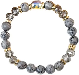 Virgo Bracelet Zodiac Gifts for Women Crystal Stone Bracelet Inspirational Bracelets Young Lady Gifts Ideas